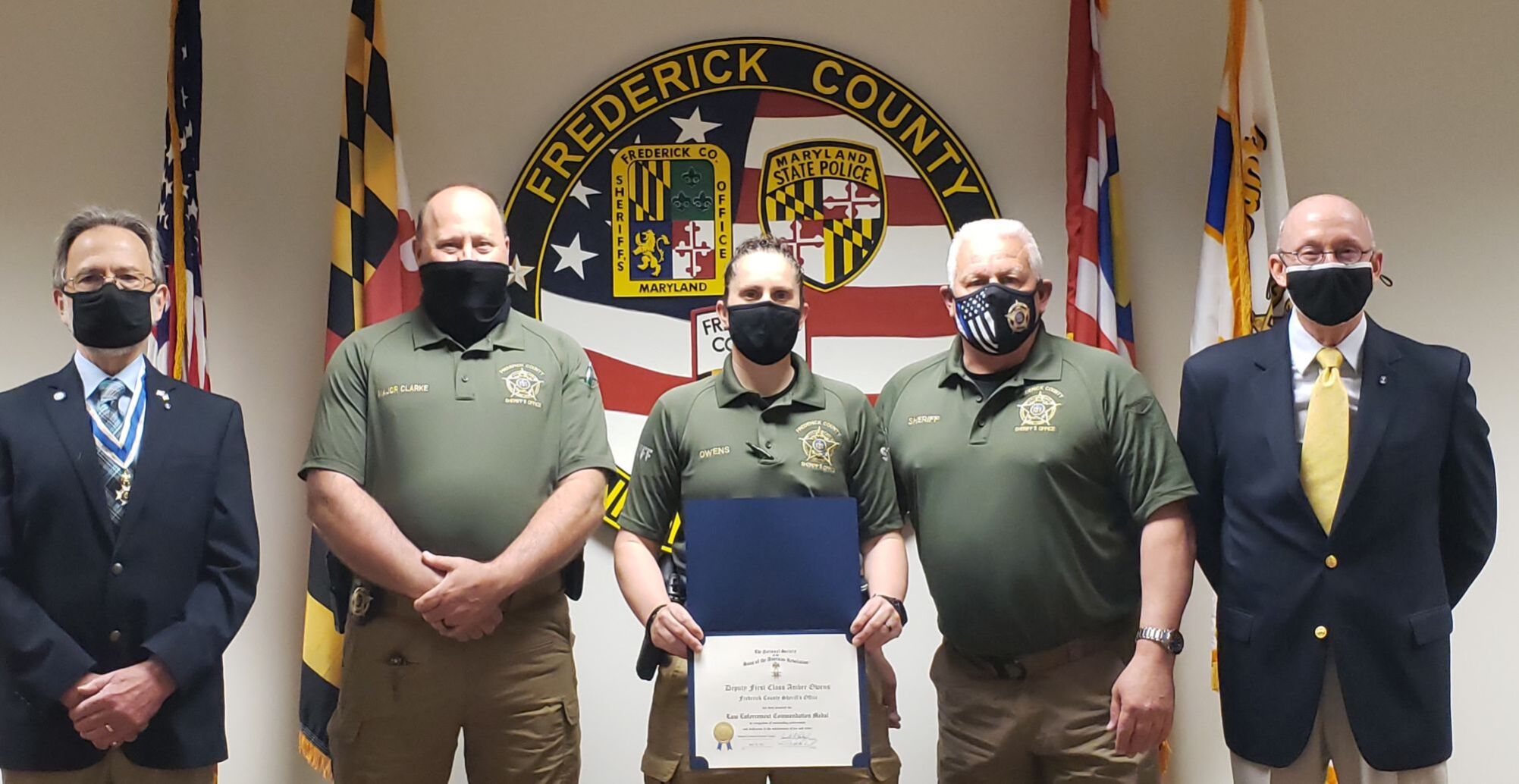 Law enforcement awards — Sheriff's Office